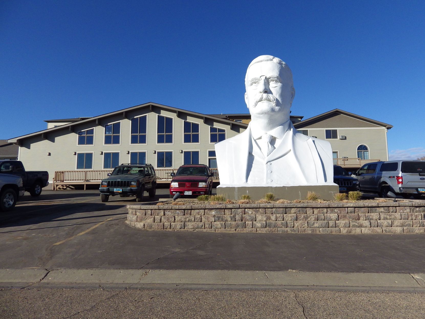 Watford City Roosevelt bust